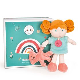 Doudou Jolijou Bambola Miss Mint 21 cm, Doudou Jolijou Paris