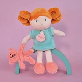 Doudou Jolijou Bambola Miss Mint 21 cm