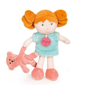 Doudou Jolijou Bambola Miss Mint 21 cm