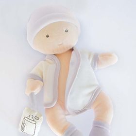 Doudou Jolijou Bambola Pol in borsa per passeggino 28 cm, Doudou Jolijou Paris