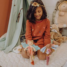 Doudou Jolijou Bambola Tara 25cm, Doudou Jolijou Paris