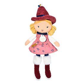 Doudou Jolijou Bambole di Stoffa Streghe 24 cm, Doudou Jolijou Paris