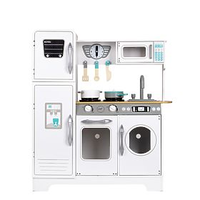 Cucina in legno con accessori per bambini ECOTOYS