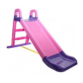 Scivolo per bambini Happy 140 cm - viola-rosa