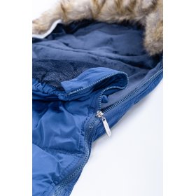 Borsa per passeggino invernale Mouse - blu scuro, Ourbaby