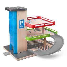 Garage con ascensore e accessori