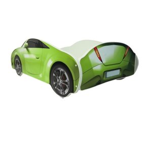 Letto auto S-CAR - verde, BabyBoo