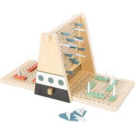 Gioco di navi in legno