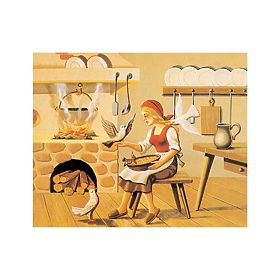 Goki Blocchi di Legno Fiabe 20 pz