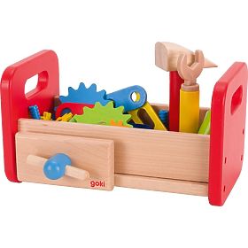 Goki officina colorata con blocchi, Goki