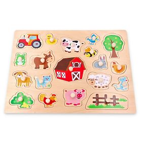 Grande puzzle in legno In campagna