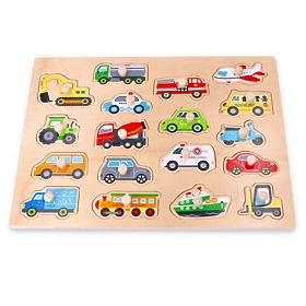 Grande puzzle in legno Trasporto