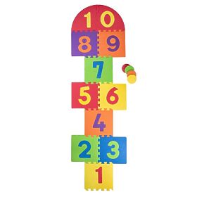 Grandi puzzle in schiuma per il gioco del campana