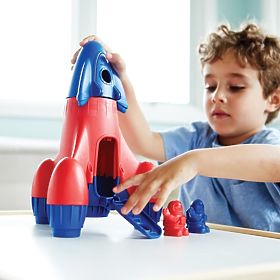 Green Toys Razzo Blu, Green Toys