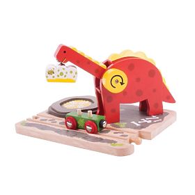 Gru per dinosauri su rotaia Bigjigs, Bigjigs Rail