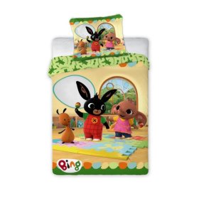 Biancheria da letto per bambini Bing 135x100 cm + 60x40 cm, Faro, Bing