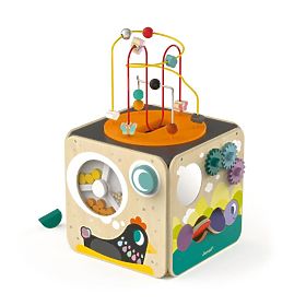 Janod Multifunzione Cubo Attivo con labirinto motorio - grande