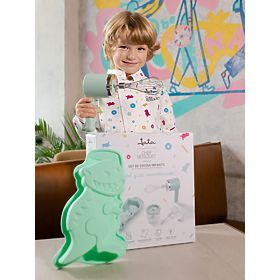 Jata Set Mini per Bambini 3 in 1 - Frullino, Tritatutto e Stampo