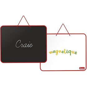 Jeujura Lavagna a muro multifunzionale 62x50 cm con accessori