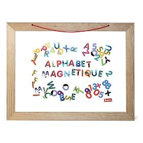 Jeujura Lavagna multifunzionale in legno da parete 58x45 cm