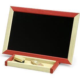 Jeujura Lavagna multifunzionale in legno da tavolo 44x30 cm con accessori