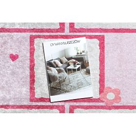 JUNIOR 51828.802 tappetino lavabile per bambini antiscivolo - ballerina, rosa, F.H.Kabis