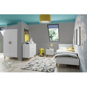 Cabina armadio KUBI - bianca, All Meble