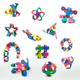 Kit magnetico flessibile Clixo, 9 pz - Mix di colori, CLIXO