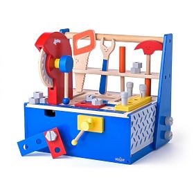 Laboratorio in legno per utensili 2 in 1