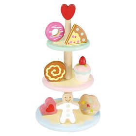 Le Toy Van Alzata a tre piani con dolcetti