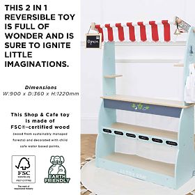 Le Toy Van Banco di Vendita 2 in 1 Honeybake