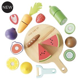 Le Toy Van Frutta e Verdura da Tagliare con Tagliere