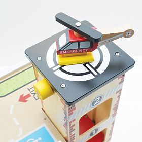 Le Toy Van Garage dei Vigili del Fuoco e di Soccorso