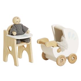 Le Toy Van Set bambola con accessori nuovo design, Le Toy Van