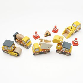 Le Toy Van Set di macchine edili