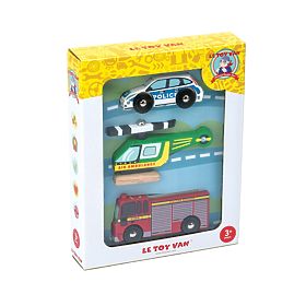 Le Toy Van Set di Veicoli di Soccorso