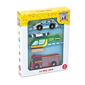 Le Toy Van Set di Veicoli di Soccorso, Le Toy Van