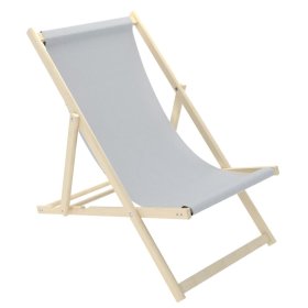 Sedia da spiaggia Shark - grigia, Chill Outdoor