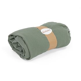 Lenzuolo in mussola Ourbaby 140x70 cm - verde, Ourbaby®