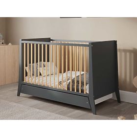 Lettino per bambini Cosmo 120x60 - antracite