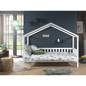 Letto a casetta per bambini Dallas - bianco