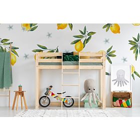 Letto per bambini rialzato Tower - ingresso frontale