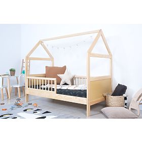 Letto a casetta ELIS naturale