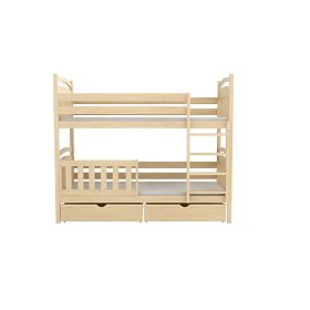 Letto a castello per bambini Adam - naturale