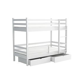 Letto a castello per bambini Eliška - bianco