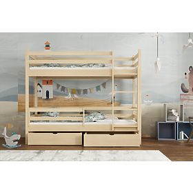 Letto a castello per bambini Eliška - naturale