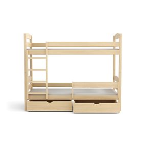 Letto a castello per bambini Filip - naturale