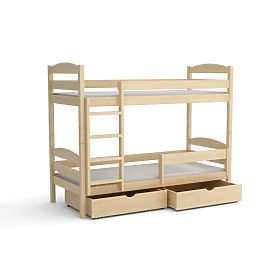 Letto a castello per bambini Filip - naturale