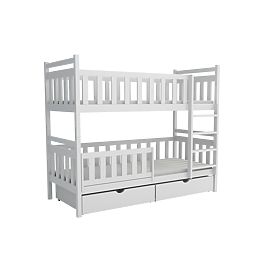 Letto a castello per bambini Karol - bianco