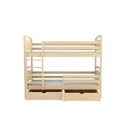 Letto a castello per bambini Marcelina - naturale